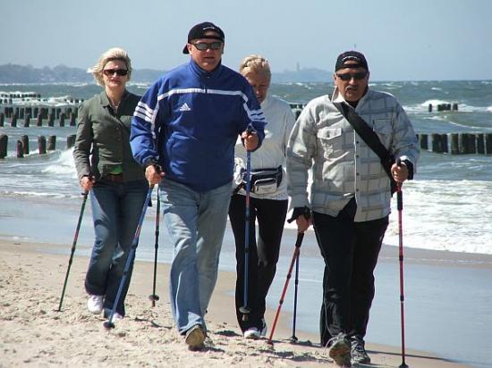 Nordic Walking nad morzem